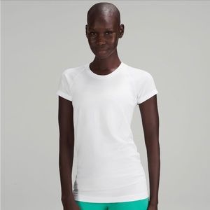 Lululemon swiftly tech short-sleeve shirt 2.0 white
